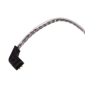 Noi 0,75 mm 2 Pin Cupru Pur Sârmă Căști Cablu Flexibil Detasabil Cablu Audio Pentru KZ ZST ED12 ES3 ZSR Accesoriu Căști