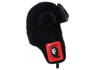 Rusia Guevara Armatei Sovietice Militare Ushanka Bombardier Pălării Pilot Trapper Pălărie De Iarnă Iepure Faux Blana Earflap Bărbați Femei Zăpadă Beanie
