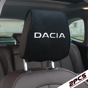 2 buc Auto tetiera Auto Tetiera Călătorie Suport Gat Titularul Automobile Huse pentru Dacia Duster Logan Sandero 2