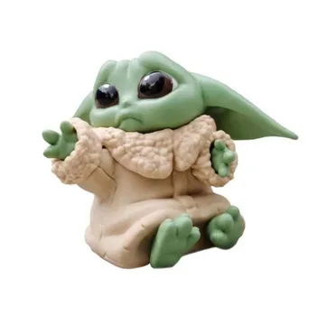 5pcs/set Copilul Yoda Acțiune Figura Jucării Mandalorian Star Wars Figuras Fierbinte Jucarii Copii, Cadouri de ziua de nastere
