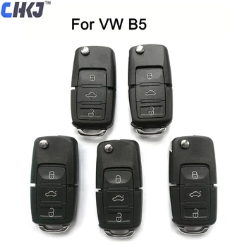CHKJ 5PCS/LOT Sârmă Cheie de la Distanță Pentru B5 Tip 3 Butoane Telecomanda Universala Cheie Lucra cu VVDI2 și VVDI Instrument-Cheie Pentru Volkswagen