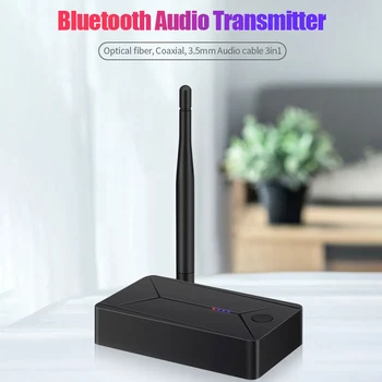 Adaptor Bluetooth TX13 3 in 1 Bluetooth Transmițător Optic Coaxial AUX 3.5 mm Audio Converter 2.402 GHz-2.480 GHz