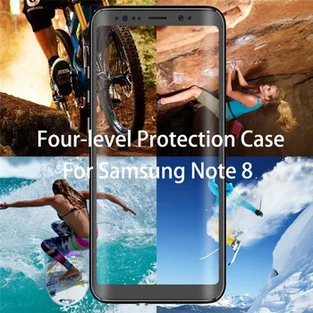 IP68 360 de Protecție Complet rezistent la apa Caz de Telefon Pentru Samsung S20 S10 Lite S9 Plus de Înot Scufundări Acoperire Pentru Nota 10 pro 9 8 Coque