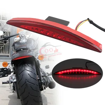 Aripa spate Sfat Frana LED Tail Light Lampa Pentru Harley Breakout FXSB 2013 -2019 Accesorii pentru Motociclete Aripa Spate Sfat lumina