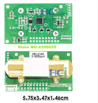 (5PCS) MH Z14 MH-Z14A MH-Z14 senzor infraroșu a modulului
