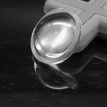 Diametru 12,5 mm Thicknees 3.8 mm fabrică de făcut PMMA Lanterna LED-uri Plano-convexe Obiectiv