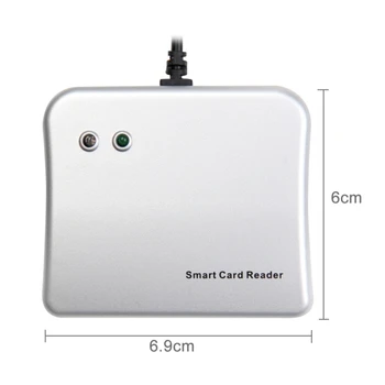 Smart Card Reader mai Nou de Înaltă Calitate, Ușor de Comunicații USB Smart Card Reader IC/Carte de IDENTITATE