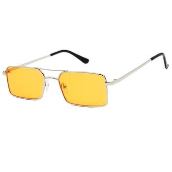 OEC CPO Vintage Square Metal Steampunk ochelari de soare pentru Femei Brand Designer Metal Punk Ochelari de Soare de Conducere Bărbați Oculos De Sol O156