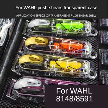 Transparent Electric mașină de Tuns Parul de Acoperire Magazin de Tuns Coafat Tăiere frizer Frizer Accesorii Pentru WAHL 8148/8591 G0313