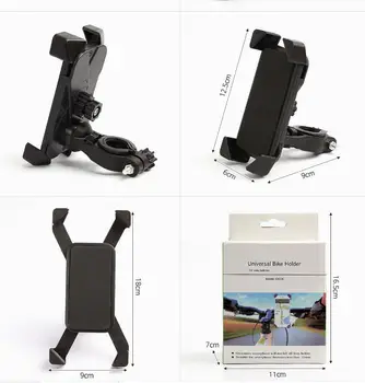Universal pentru Biciclete Suport de Telefon Pentru Samsung Telefon Mobil MTB Bicicleta Ghidon Muntele Suport Pentru iphone Xiaomi Moto Ciclism GPS Titular