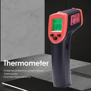 Non-contact cu Infraroșu Monitor LCD Termometru cu Infraroșu Termometru cu Infraroșu cu Laser Digital Precis HW600 GM320 Dropshipping