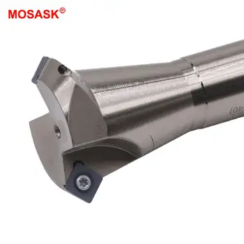 MOSASK Freză de fațetat Instrument de 45 de Grade SDMB Insertii Carbură SD Titularul 12 20 mm pentru prelucrarea Metalelor Frezat CNC Șanfrenare Cutter