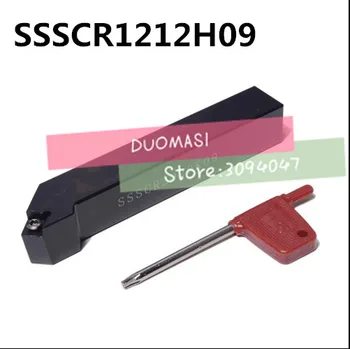 SSSCR1212H09 CNC turning tool holder,12*12*100mm Externe instrumente de cotitură, de 45 de Grade Strung instrument de tăiere, SCMT09T3 de Cotitură titular