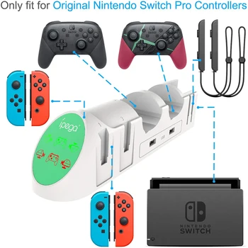 Controlul Încărcător de Baterie pentru Nintend Nintendo Comutator Bucurie Con Joycon Consola Doc de Încărcare Nintendoswitch Controler Stand Gamepad