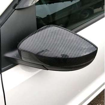 Pentru Volkswagen Polo MK5 6R 6C cu indicator ABS partea oglindă înlocuirea capacului de acoperire coajă de ornamente din fibra de carbon
