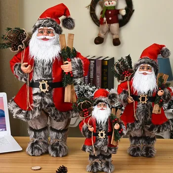 Decoratiuni de craciun Pentru 30/45/60cm Casa Mare Moș Crăciun Doll Copii de Craciun Cadou de Anul Nou Brad de Crăciun Decor Consumabile Partid
