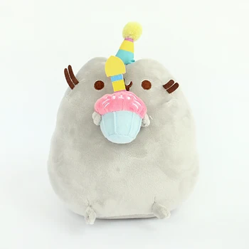 Desene animate Pisica Jucării de Pluș Gogosi Cat de Kawaii Cookie Înghețată Tort Curcubeu de Pluș Moale Animale de Pluș Jucării pentru Copii pentru Copii Cadouri