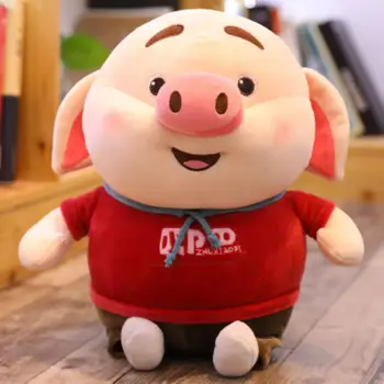 Popular noua moda porc drăguț papusa prietena copii cadou cadou cadou de Crăciun de decorare casa umplute jucărie