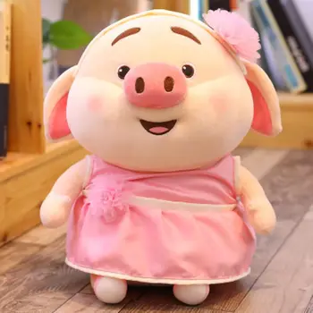 Popular noua moda porc drăguț papusa prietena copii cadou cadou cadou de Crăciun de decorare casa umplute jucărie