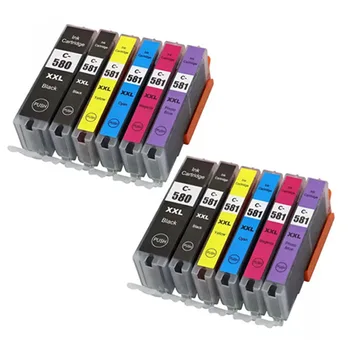 Compatibil pentru IGP-580 CLI-581 PGI580 580XXL cartuș de cerneală Pentru canon PIXMA TR7550 TR8550 TR 7550 TS6150 TS6151 TS 6150 printer