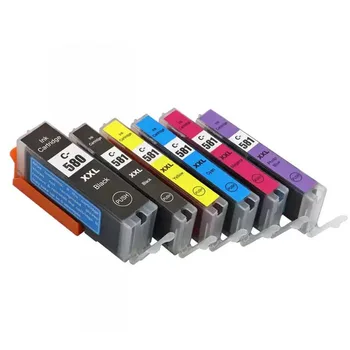Compatibil pentru IGP-580 CLI-581 PGI580 580XXL cartuș de cerneală Pentru canon PIXMA TR7550 TR8550 TR 7550 TS6150 TS6151 TS 6150 printer