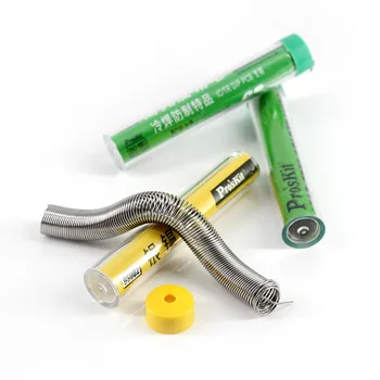 Pro'sKit de Lipire fără Plumb Sârmă de Lipit Staniu Pen 1.0 mm, 0.8 mm Lipire Tub Dozator Gratuit de Curățenie Welding Repair De Sârmă Staniu