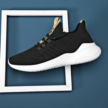 2021 Primăvară Adidasi Casual Barbati Original Designeri Dantelă ochiurilor de Plasă Respirabil Sprot Stil Pantofi Galben Tendință de Moda Pantofi pentru Bărbați