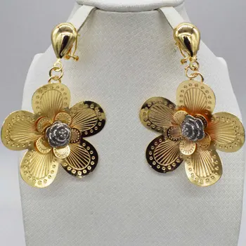 Africa de bijuterii de vânzare farmecul femei colier cercei de aur din Dubai bijuterii pentru femei mireasa set set de călătorie