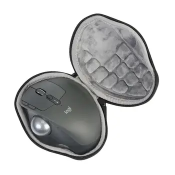 Cel mai nou Caz Greu pentru Logitech m570 Avansate Wireless Mouse Trackball Husă Cutie Caz EVA Călătorie de Protecție Sac de Depozitare