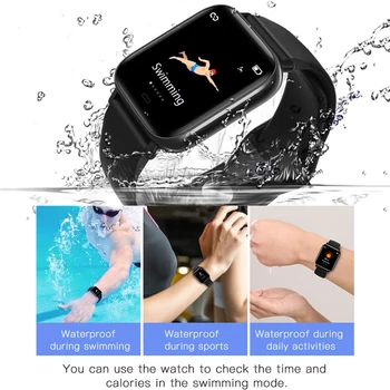 Ceas inteligent Bărbați Femei IWO 20 Rata de Inima IP67 rezistent la apa de Înot Tensiunii Arteriale Fitness Tracker G20 Smartwatch-Bratara Sport