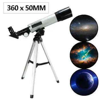 HD profesionale Telescop Astronomic Monocular Cu Trepied Refractor Binoclu Zoom de Mare Putere Spotting Domenii Puternic
