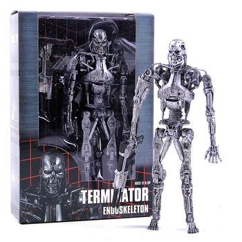 NECA Terminator 2 de Acțiune Figura T-800 De Luptă de-a Lungul Timpului Arnold PVC Figurine Jucarie de Colectie Model de Păpuși 7