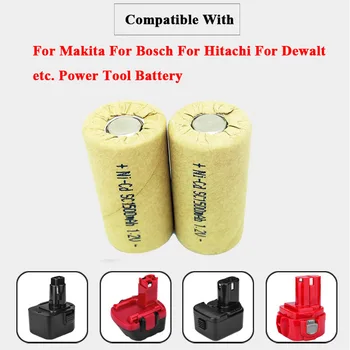 2 buc/1lot Putere baterii Reincarcabile NI-CD 1.2 V 1500Mah SC Acumulator Subc Mobil rata de descărcare de gestiune 10A-15A