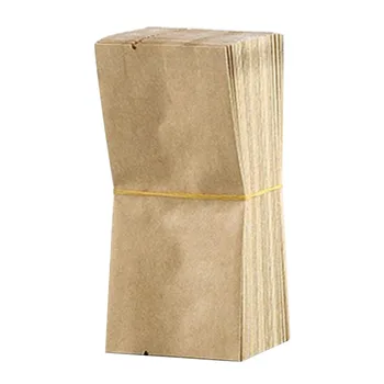 50 Buc Pungă de Hârtie Kraft Husă de Epocă Mici de Hârtie Kraft pentru saci de cadouri Impermeabil Plic de Ambalare Cadou Bomboane De Parfum