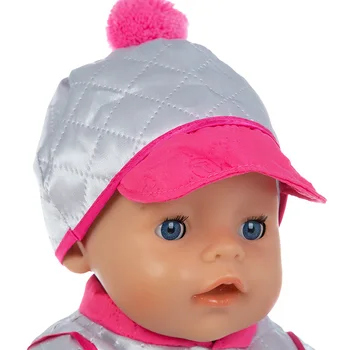 2020 Noua moda copilul în jos jacheta costum potrivit Pentru 43cm New Born Papusa 17inch Renăscut Baby Doll Accesorii