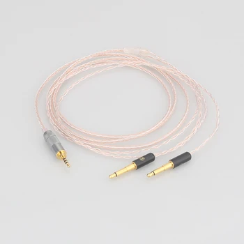 Audiocrast 8cores Înlocuire Căști Cablu Audio Upgrade de Cablu Pentru Meze 99 Classics/Focal Elear Căști