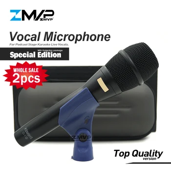 2 buc/Lot Ediție Specială KSM9 Profesionale Cardioid Dinamic Microfon cu Fir KSM9HS Mic Pentru Performanta Live Vocal Karaoke Etapă