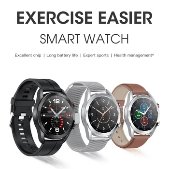 L19 Ceas Inteligent Femei Barbati Sport Smartwatch Caz de Aliaj IP68 Impermeabil Ceasuri Inteligente Ceas iOS Android