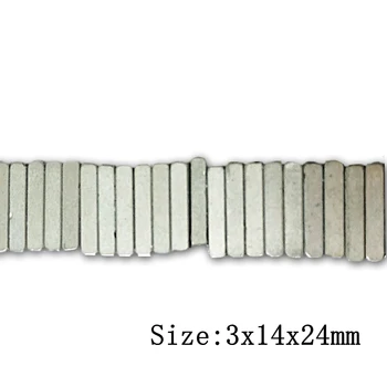 ENERGETIC foarte Puternic din Neodim N52 Bar Magneți de pământuri Rare Magnet 24x14x3mm pentru Imprimantă 3D Pat Încălzit