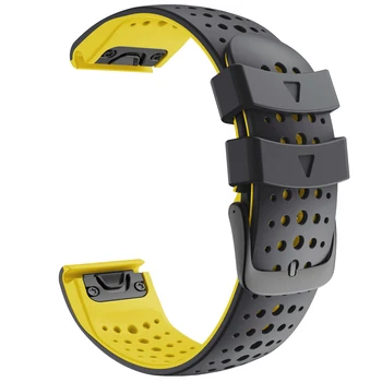 22mm Silicon Eliberare Rapidă Trupa Încheietura mâinii Pentru Garmin Fenix 6 Pro Curele Easyfit Watchband pentru Fenix 5 5 Plus 935 945 Ceas correa