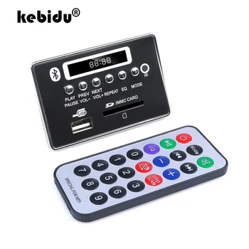 Kebidu Noi Hands-free MP3 Decoder Bord, USB, FM, Aux Radio Bluetooth USB Modulul de Control de la Distanță Integrată Auto MP3 Player Pentru Masina