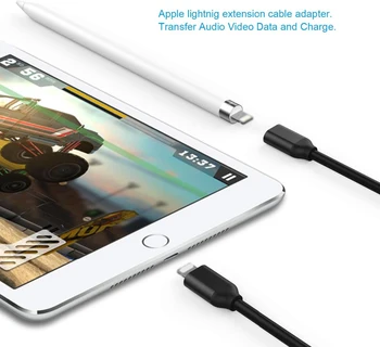Reilim OTG Extinde Cablu adaptor de încărcare pentru Apple pencil ipad pro pentru Osmo buzunar conector lightning pentru iphone 7 8 X 11 12