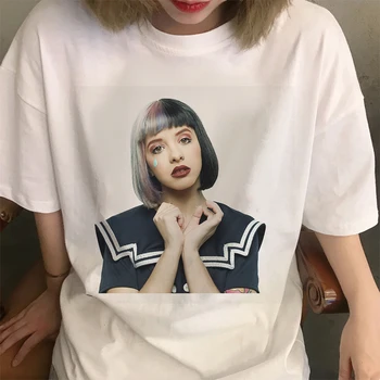2020 Cry Baby Print Vrouw Top Femei T-shirt Harajuku Casual Haine Casual, O-neck Doamnelor Modă Topuri Tricouri Femei T-shirt