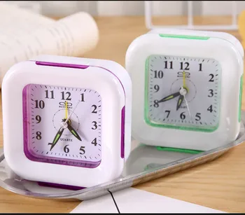 Alarmă ceas de Buzunar din Plastic Ceas Deșteptător Student Home Pure Silent Aliaj din Oțel Inoxidabil Ceas Deșteptător Cadou Birou Decor Acasă