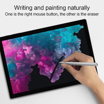 AJIUYU Creion de Tabletă Pentru Microsoft Surface Pro 7/6/5/4/3 Go Pro X Stylus Reîncărcabilă pen Carte Laptop 3/2 Studio Presiune Stilou Touch