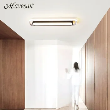 Luciu led-uri moderne AC110-220V Dreptunghi de lumină plafon pentru restaurant loc pentru decor acasă pentru 5-10square metri