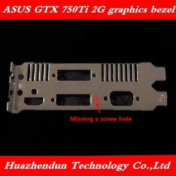 ASUS GTX750TI-OC 2G DDR5 bezel negru placat cu nichel grafică șicane HD-MI+DVI+VGA+DVI interfață 1buc transport gratuit