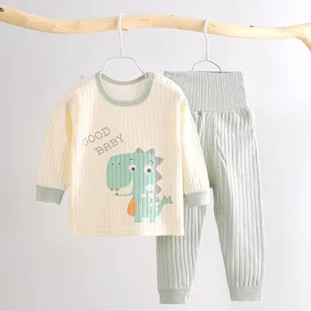 2020 Toamna Iarna pentru Copii Pijamale Pijamale pentru Fete Băieți Copii Haine de Bumbac Talie Mare Copil Seturi de Pijamale