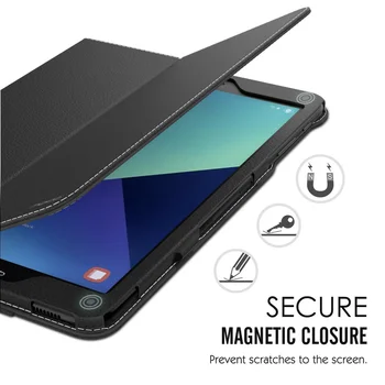 Pentru Samsung Galaxy Tab S3 9.7 T820 T825 Caz Flip Folio Piele PU Funda Acoperi Tab S3 9.7 T820 Stand Suport de Creion se Potrivesc Tableta