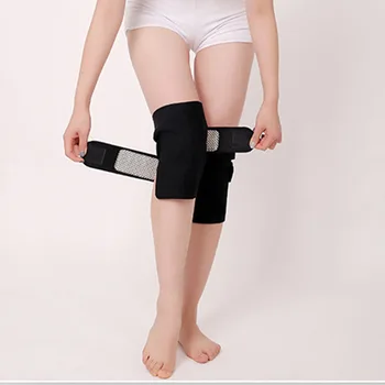 1 Pereche Reglabil Auto-Încălzire Kneepad Terapia Magnetică Genunchiera Suport Protector Cald Thermal Pad Pad Genunchi, Masaj
